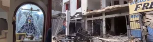Milagre em Trujillo: urna da Virgem sobrevive inteira a explosão