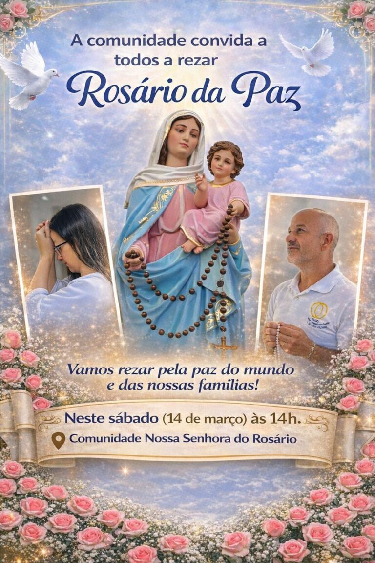 Rosário da Paz – Vamos rezar juntos!