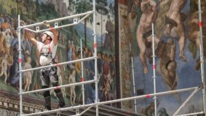 Capela Sistina: manutenção do “Juízo Final” é concluída e revela cores originais da obra de Michelangelo