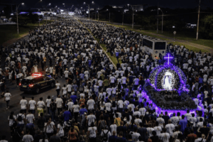 Obras na Lindenberg não alteram trajeto da Romaria dos Homens