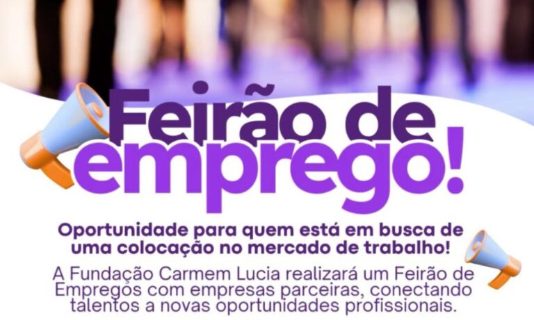 Feirão de Empregos neste sábado