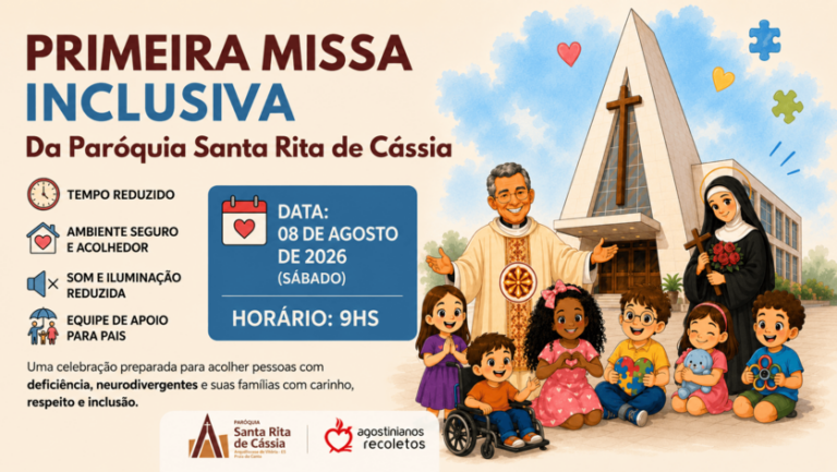 Paróquia terá Missa Inclusiva