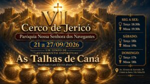 VI Cerco de Jericó acontece de 21 a 27 de setembro